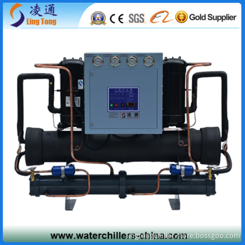Open Type SANYO Compressor Water Cooled Industrial Chiller / Water Cooled Scroll Chiller